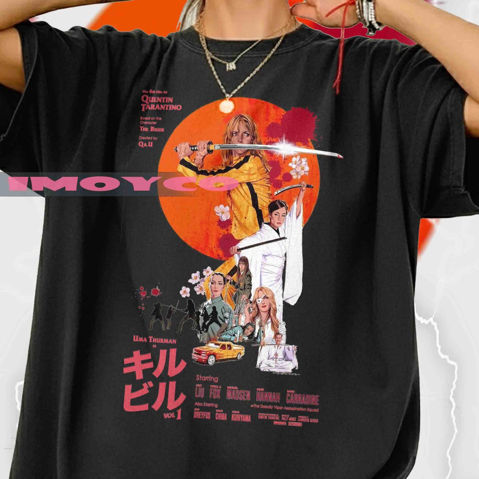 Kill Bill Movie Shirt – Quentin Tarantino, Uma Thurman 3XL