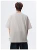 Golden Spear 2026 Summer Unisex Round Neck Hollow Button Half Sleeve T-shirt KF037