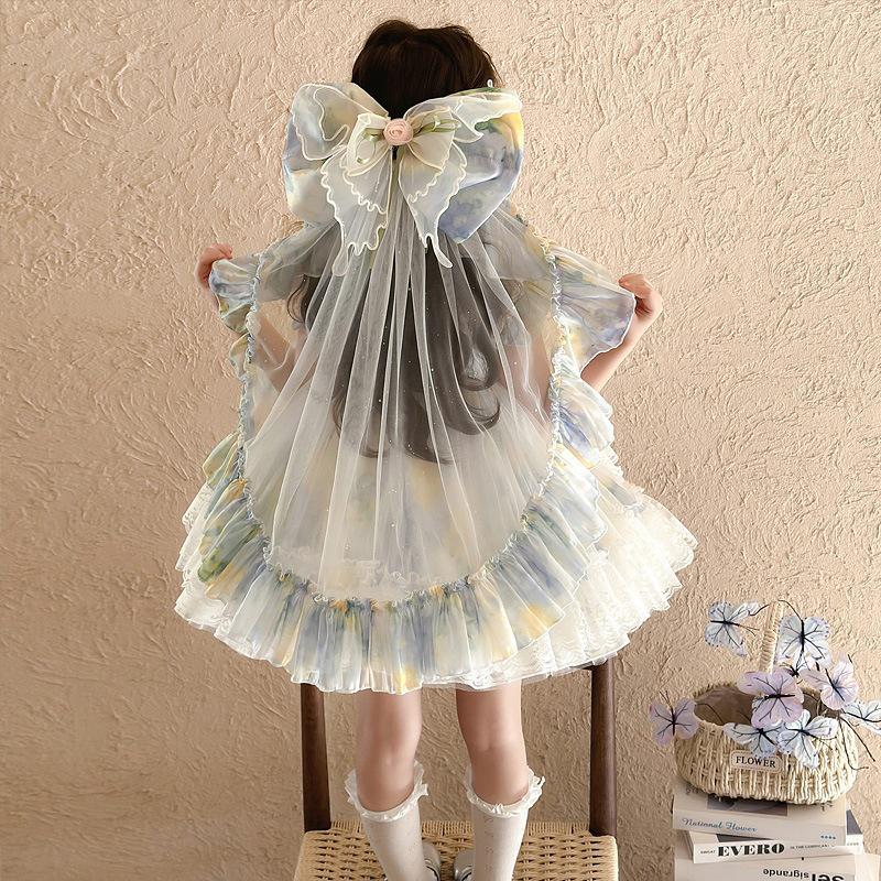 Girls' Summer Princess Lolita Dress - The Wizard of Oz Birthday Gown