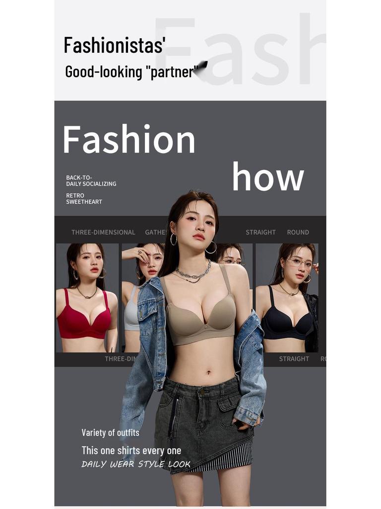 114 Seamless Push-Up Bra for Women - Enhances Smaller Busts