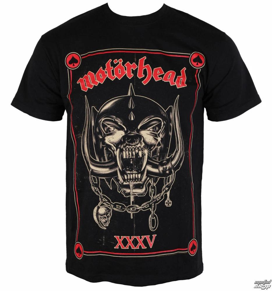 Officially licensed Motorhead Anniversary XXXV Unisexs Black T Shirt Motorhead Tee S