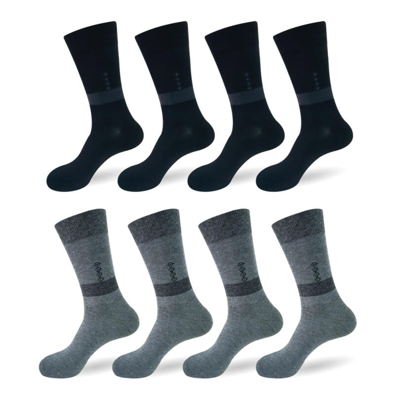Sodilight Daily Men's Long Socks, 8-Pair Set