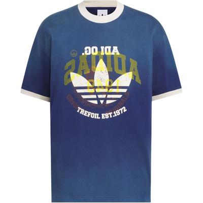adidas T-shirt unisexe à col rond Originals Retrowashed Ss25 KC0289