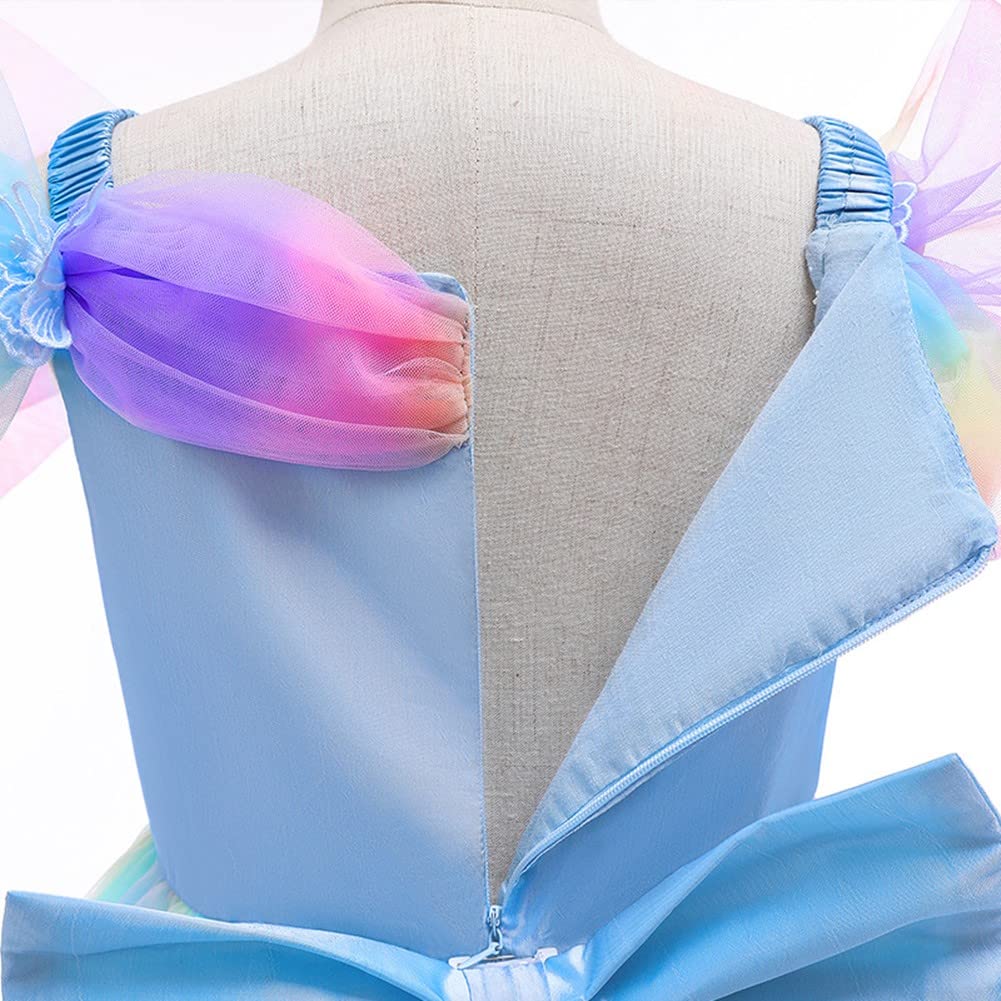 Princess Dress for Kids Princess One Long Fancy Birthday Heart Magic Gloves Included [PETLILY] Kids, Cosplay, Costume, Piece, Dress, Girls, Halloween,