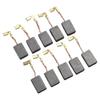 10 PCS Kohlebürste 17 x 11 x 5 mm 194074-2 CB 325 CB325 Carbon Metall