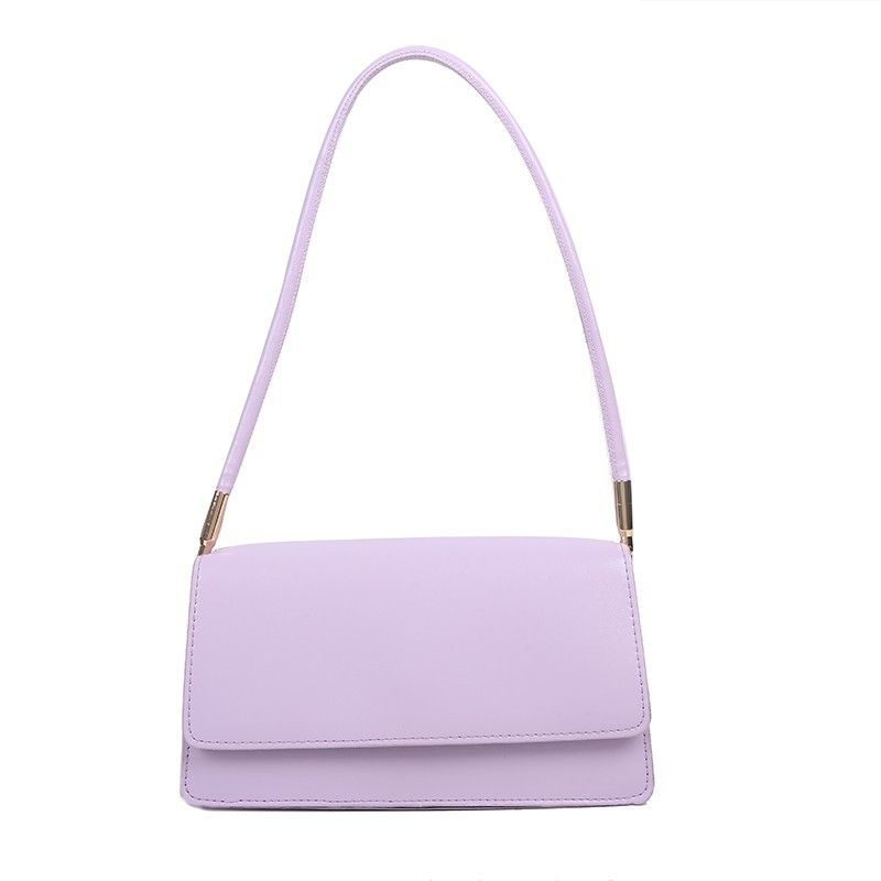 French Texture Popular Armpit Bag Milk Tea Color French Stick Single Shoulder Small Bag Women's Bag Fashion