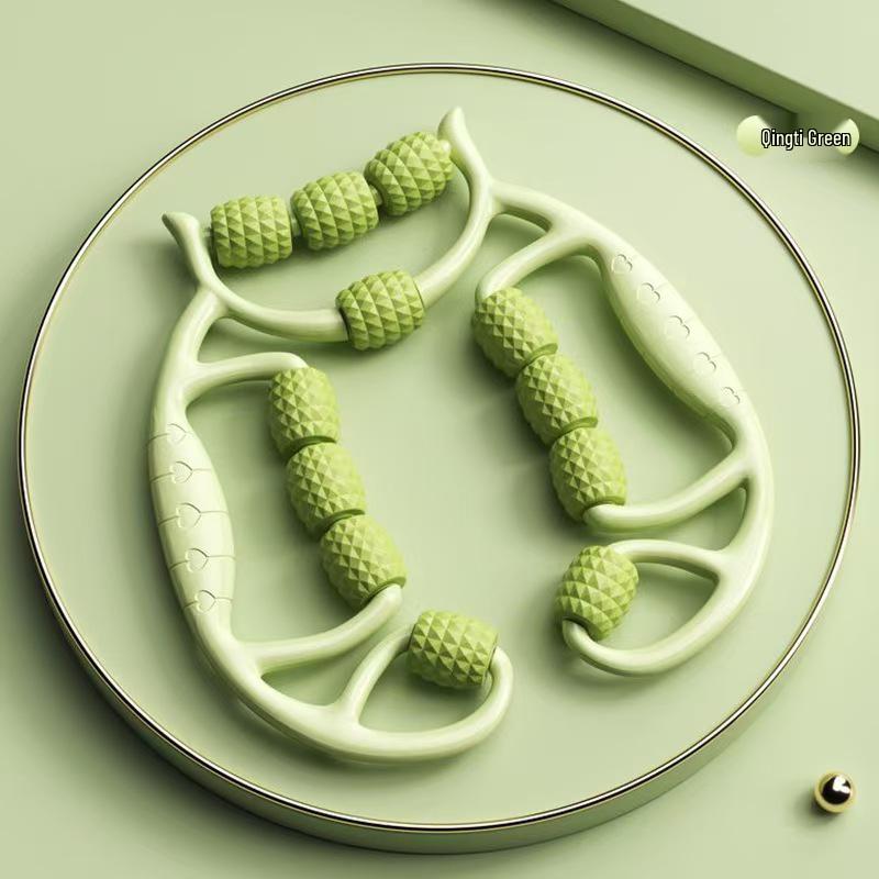 12-Rad Schaumstoffrolle Beinmassagegerät - Yoga Muskelentspannung & Schlankheitswerkzeug