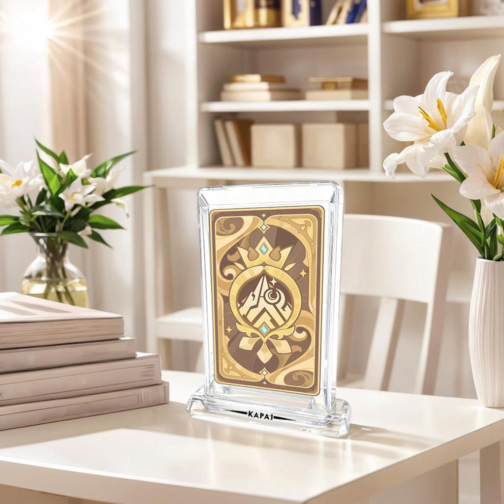 Card Slab Case Rating Card Brick Clear Deck Organizer Storage Sleeve Holder Display For Children Adults Presentation Collection
