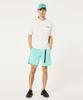 Okeulli (Unisex) Japan Enhance Almighty Shorts 8.5 Inch - Aqua Green / Foa40759178K