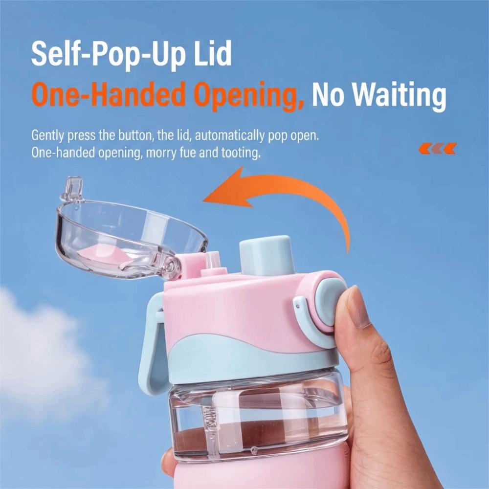 750 ML Spray Water Bottle Dual-Use Student Water Cup Portable Outdoor Water Bottle Gymnasium