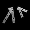 2PCS Inset Invisible Door Pivot Hinge Seven-word Damping Pivot Hinge Hidden Hinges  Window Cabinet