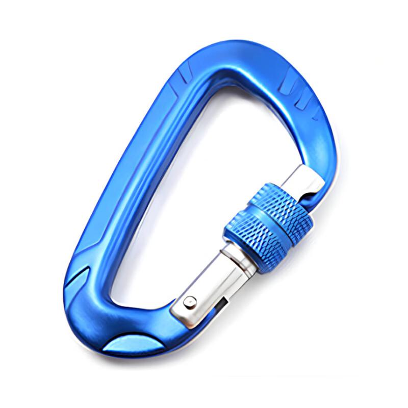Ying Jia 12KN Aluminum Alloy D-Shape Screw Gate Carabiner