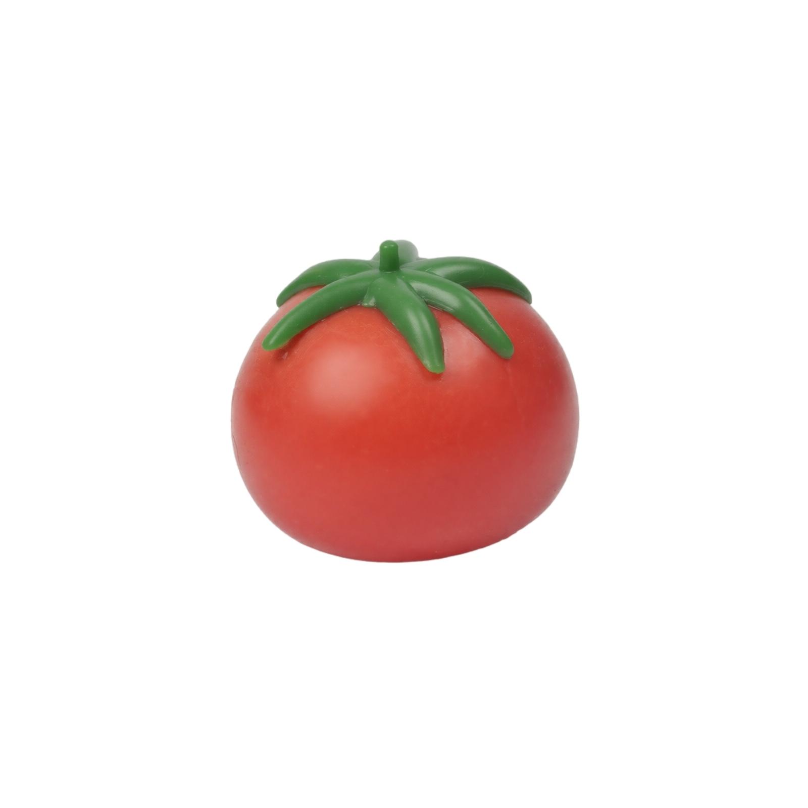 

Durable Squeaky Dog Toy Vegetable Pet Toy for Interactive Play and Teeth Cleaning Tomato one size красный