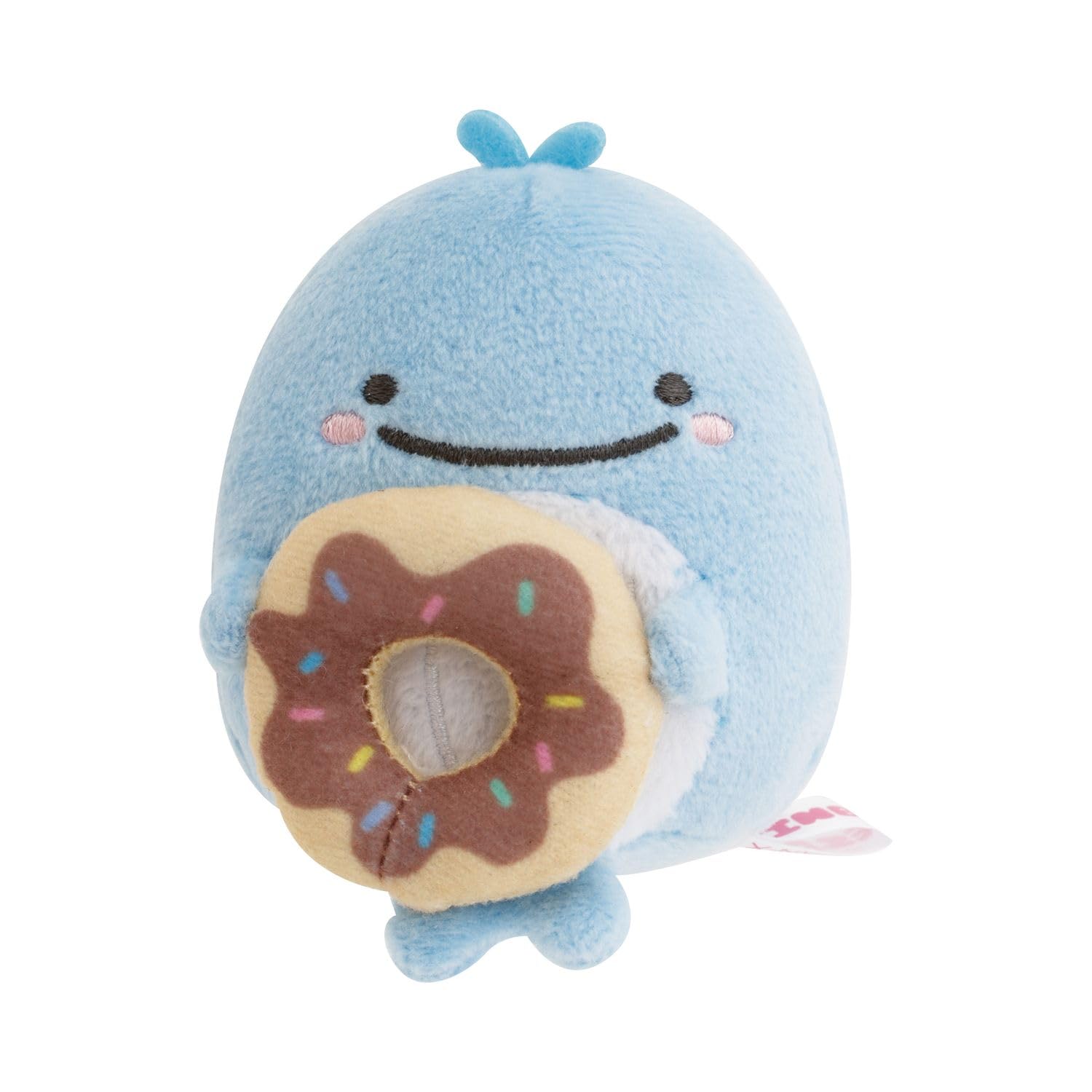 San-X  Jinbe-san and Donut Island  Palm-sized Plush Toy: Lost Baby Whale