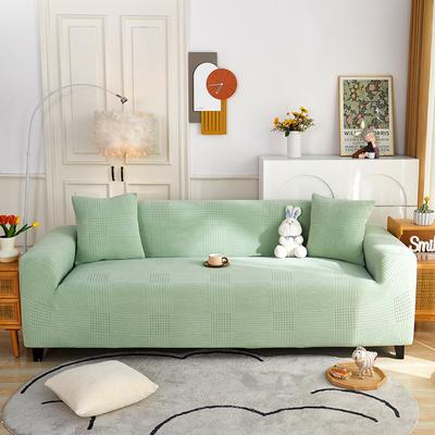 Neue dicke Ganzkörper-Sofa-Abdeckung Sofa-Abdeckung Einfarbig Jacquard Polar Fleece Lazy Staubdicht L-förmige Konkubine Universal