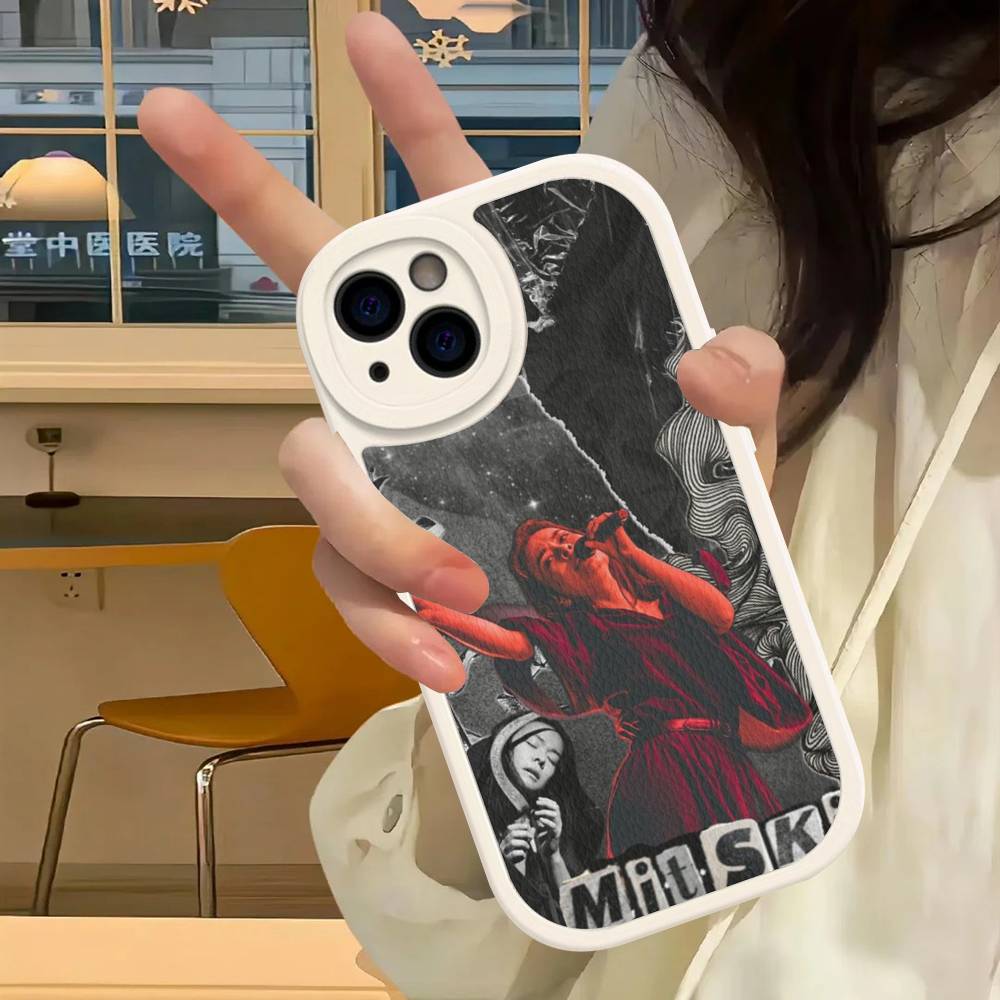Popular Singer M-Mitski Phone Cover For IPhone 11 12 13 14 15 16 Pro Max Mini Plus Soft Leather Case
