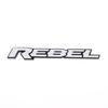 Personalized 3D Metal Car Sticker Rebel Letter Car Decal Self-Adhesive Letter Badge Stickers Car Exterior Decor Accessories