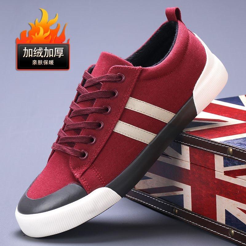 Men's shoes are breathable in , lazy canvas trendy shoes, casual board shoes, versatile men's work cloth shoes