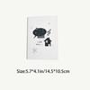 Mini Clover House Strawberry Ins Wind Set Page Collage Booklet Diary High Beauty Notebook. Color inner page