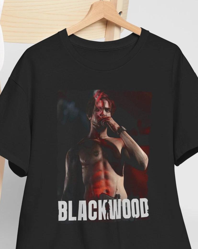 

BLACKWOOD Game Street Crime Release 2026 Shooter Max Payne John Wick style Shirt 4XL