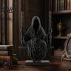 Talos 3D Printed Sitting Reaper Statue, Faceless Man In Black Robe On Swing Figurine, Gothic Cloak Sculpture Ornament, Dark Style Figurine Decoration