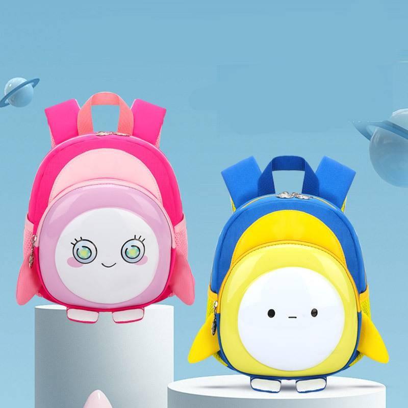 Party Egg Kids Cartoon Large Capacity Backpack Unisex  Waterproof Schoolbag