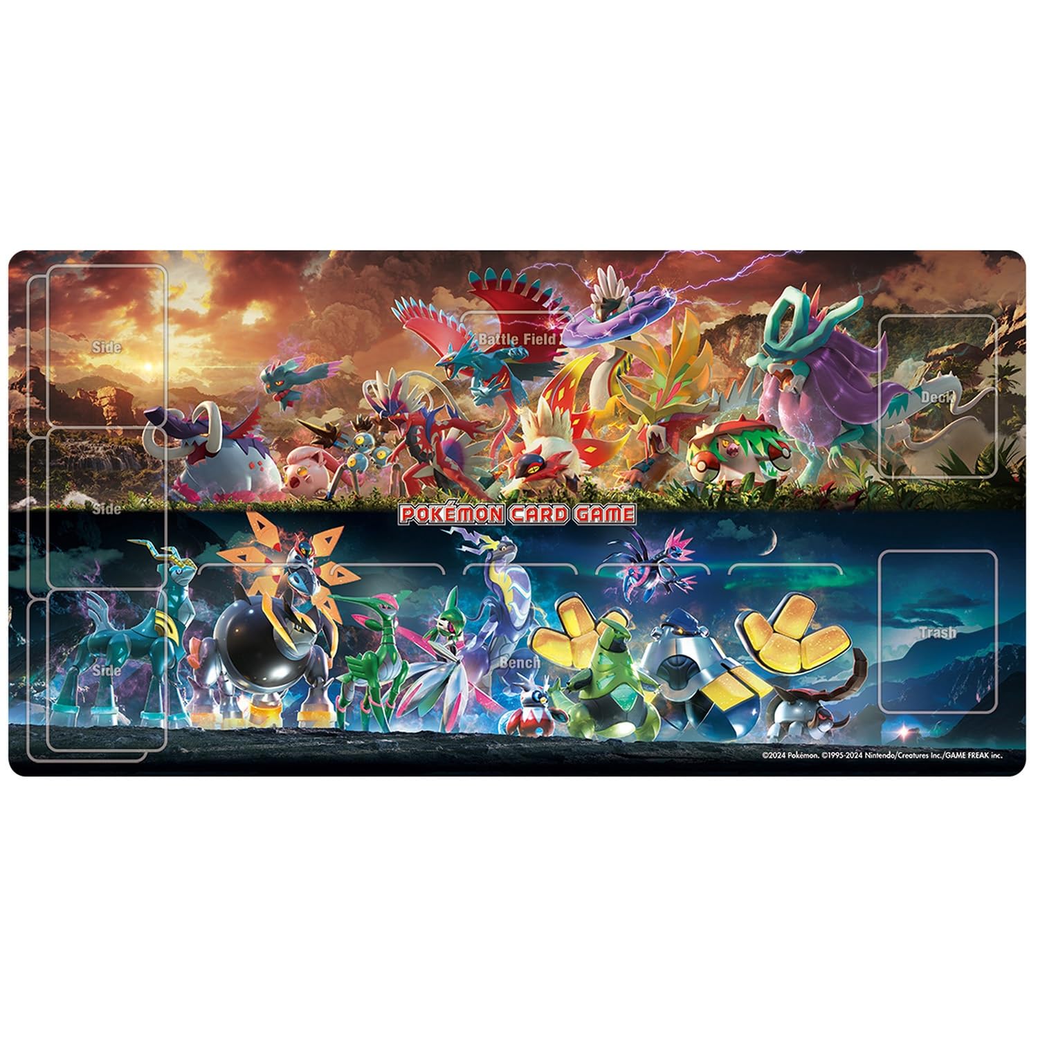 

2700 Pokemon Card Game Резиновый игровой коврик Древний/Будущий