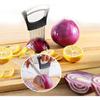 Onion Holder for Slicing, Lemon Slicer Onion Cutter for Slicing, Vegetable Cutter for Potato and Tomato, Avocados, Eggs, Food Slicer Assistant Tool