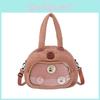 Plush Adorable Capybara Single Shoulder Crossbody Bag Handbag Cute Gift Kids