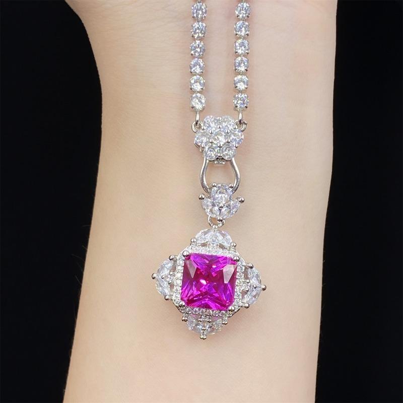 Sace Gems Classic Copper Alloy Zircon Ring Earrings Pendant Necklace Jewelry Sets Wedding Party Gifts