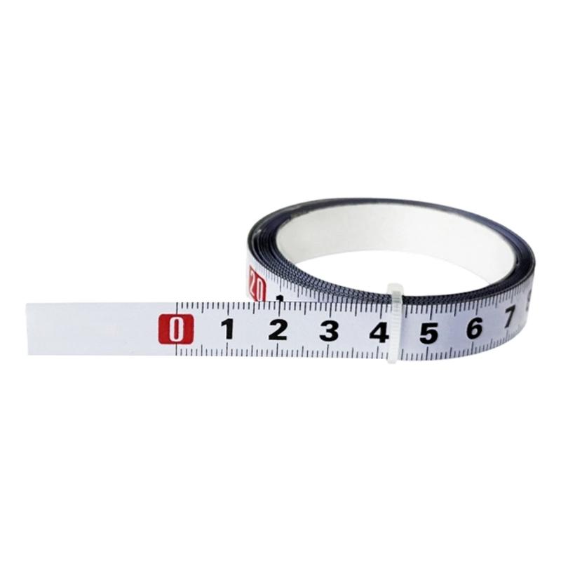 High Precisions Adhesive Measuring Tape Carbon Steel Miter Track Tape Measure for Accurate Measurements