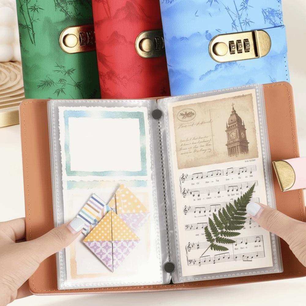 Waterproof Fixed Deposit Book Password Lock Budget Bill Planner Savings Challenge Binder  Daily