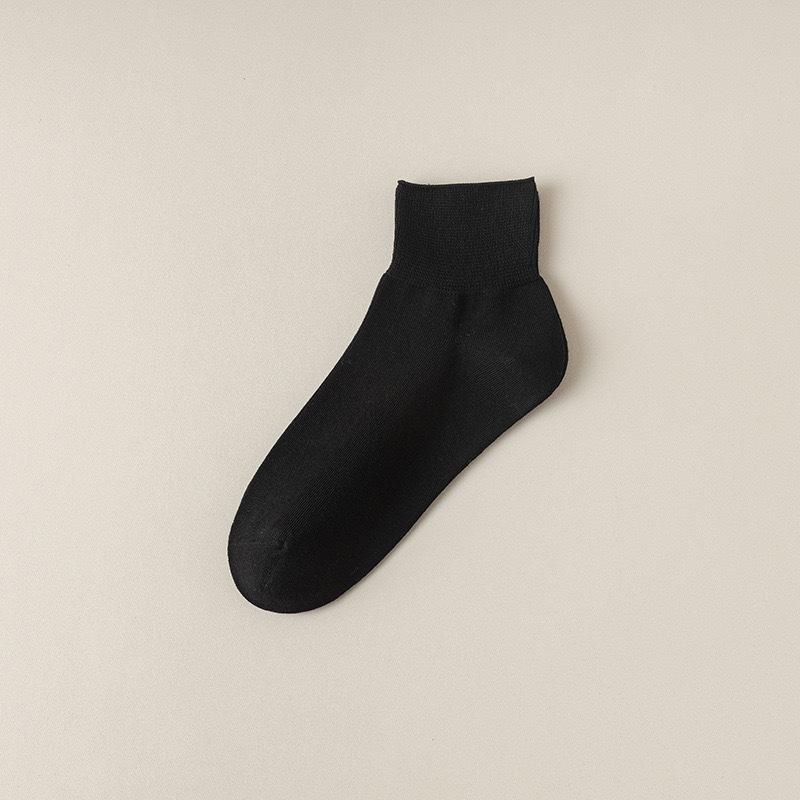 Sock - Summer Lightweight Pure Cotton Anti-odor Short Tube Socks Without Bones Versatile Cotton Socks