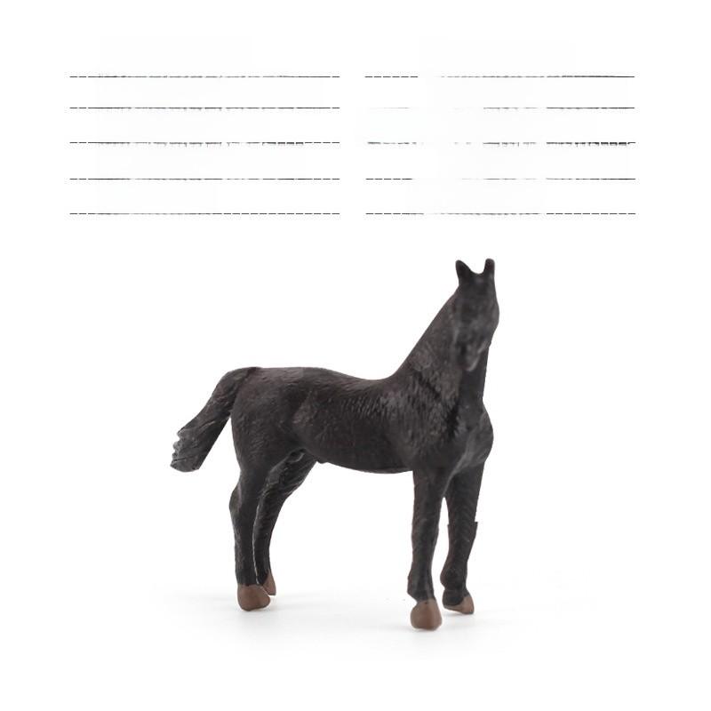 Horse Arabian Simulated Andalusian Hanoverian Ranch Horse Model Ornament