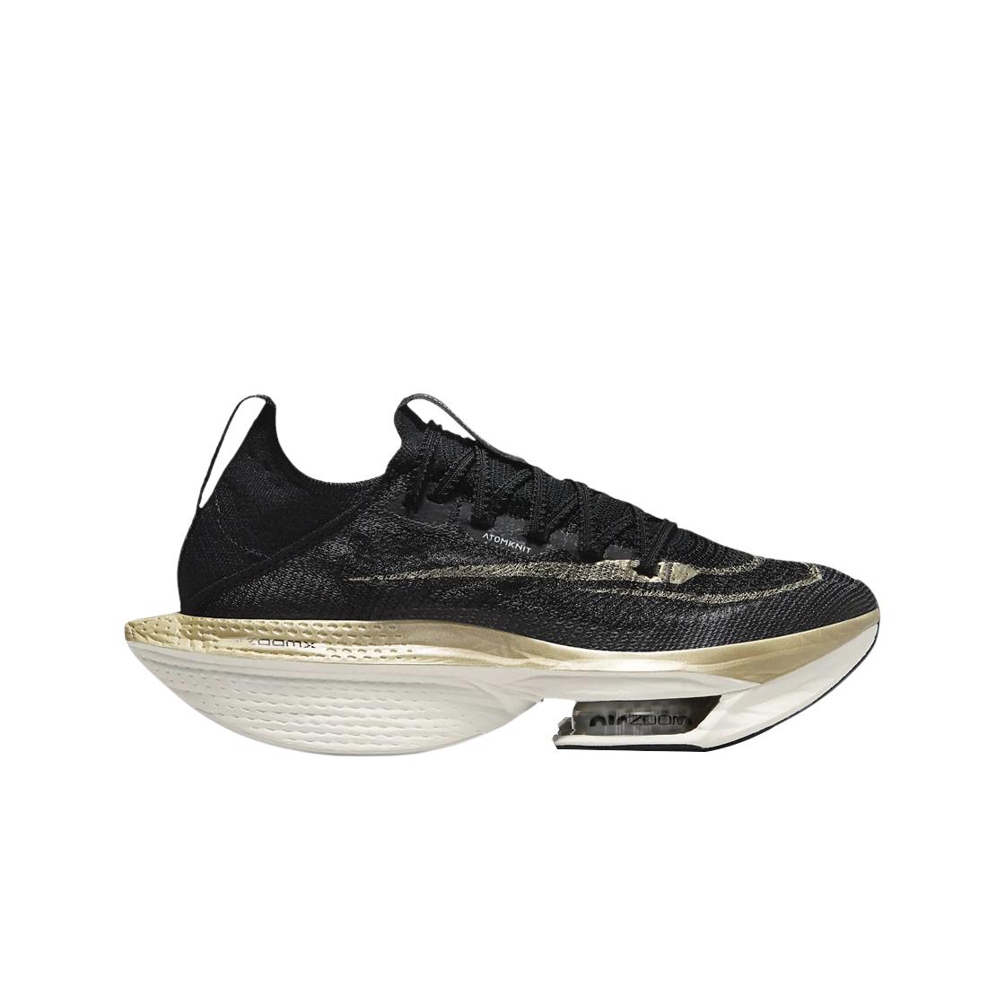 

Женские кроссовки Nike Air Zoom Alphafly Next 2 Black Metallic Gold Grain DN3559-003 W