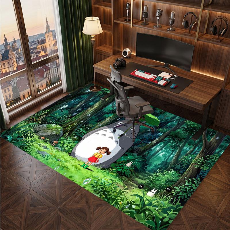 My Neighbor Totoro Rug Soft Thick Non Slip Floor Carpet for Bedroom Living Room Home Decor