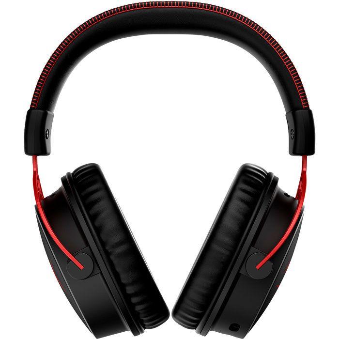 Casque Gamer Sans Fil - HyperX Cloud Alpha - pour PC - Noir &amp; Rouge