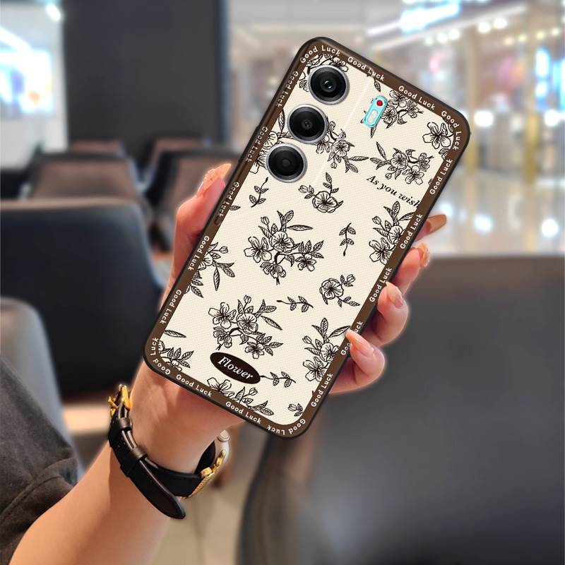 Phone Pouch Full Wrap Phone Case For Tecno Camon40 Pro 4G/5G/CM6/CM7 Dirt-resistant Anti-knock Cute TPU Silicone Durable