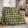 1 Stück Batman Flanell Überwurfdecke Leicht Weich Warm Ganzjahresdecke für Sofa, Bett, Reisen, Camping L1024148