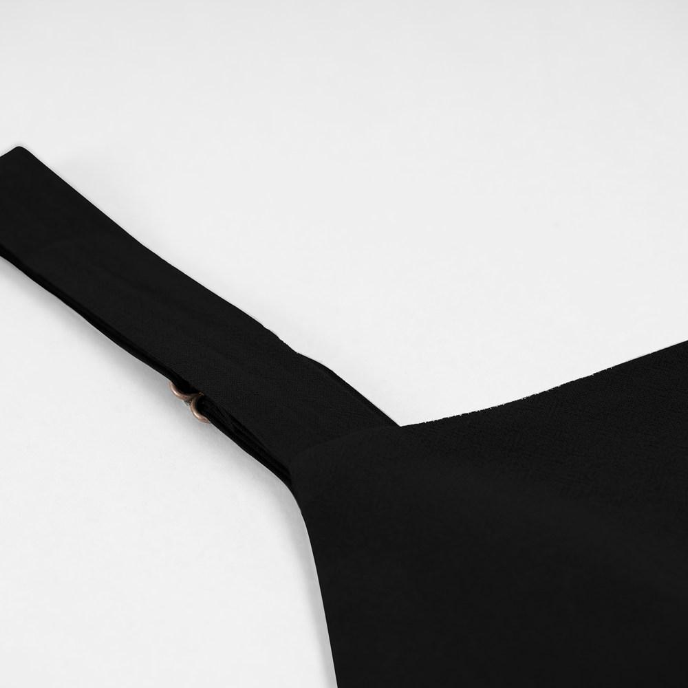 Rochie de vară pentru femei, cu gât cu căpăcel, culoare uni, elegantă, ocazională, cu bretele cu talie înaltă