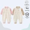Nation's Top-Selling: Antibacterial Cotton Baby Bodysuit for Spring & Autumn - Long Sleeve, Perfect for Crawling & Home Wear.