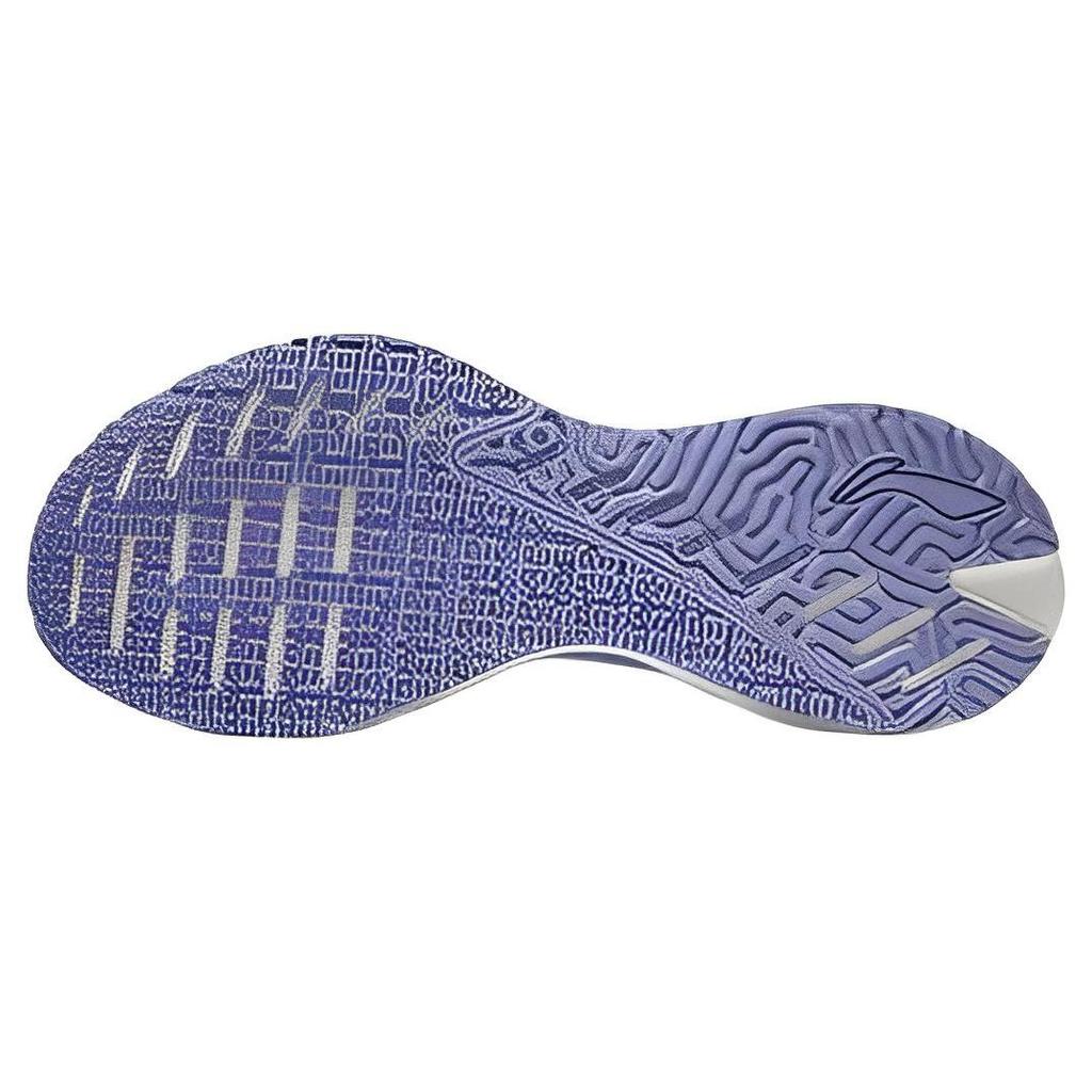 Li Ning Absolute Shadow Essential Knitted Reflective Low-Top Running Shoes Men Sneakers White Orange ARRS003-1