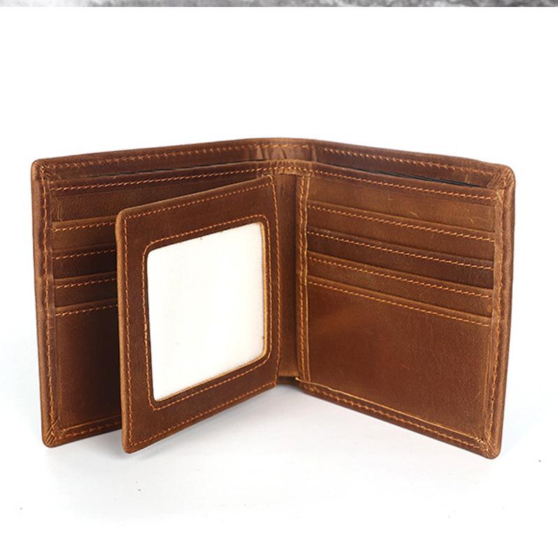 Business Men Wallets Credit Card Holder Money Bag Leather Slim Wallet