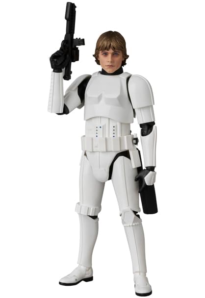 

MAFEX No. 257 LUKE SKYWALKER(TM) (STORMTROOPER DISGUISE) Pre-painted Action Figure, Approximately 150mm Tall