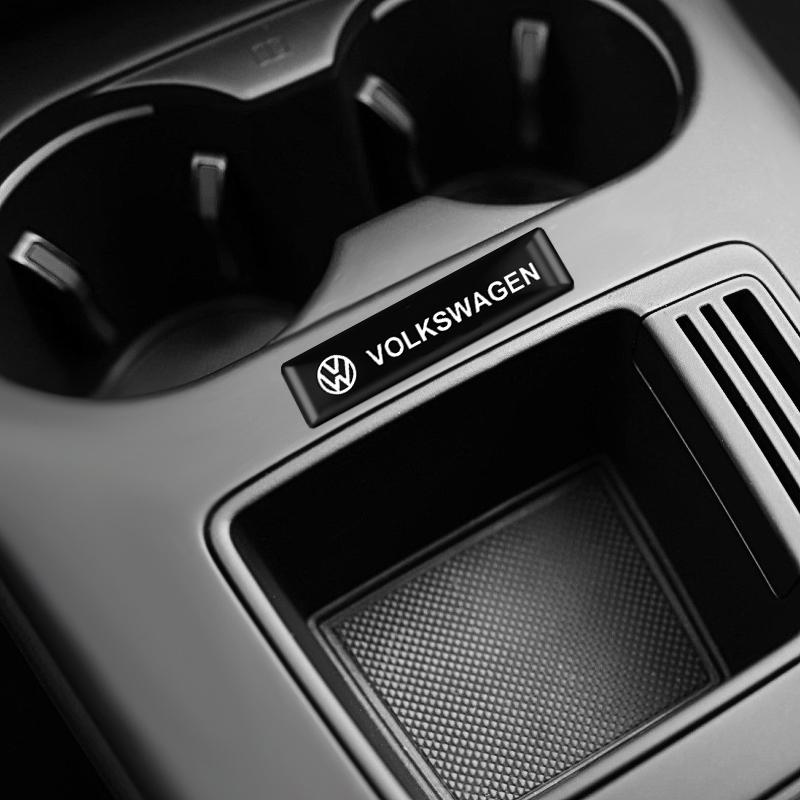 Pentru VOLKSWAGEN VW 10 Bucăți Styling Auto Insigne Autocolante 3D Epoxy Vinil Pentru Volkswagen B6 Jetta Touran VW GTI Golf Passat Embleme Auto