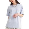 MLB New York Yankees T Shirts Unisex Light Blue Crew Neck Moderate Straight Fit 3ATS52023-50BLL