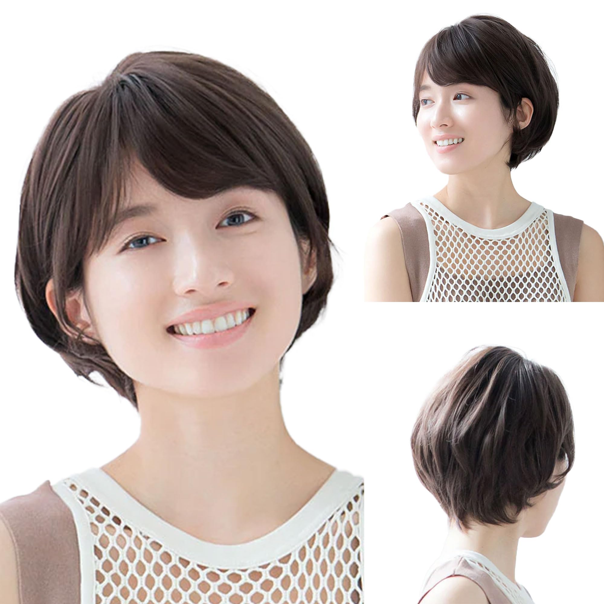 

Медицинский Полный S M Модный Легко нагревающийся Короткий Для Дам Шоколадный [M.wig Сертифицированный] Парик, Ручной посадки, Размер, Angel Short , Натуральный, Износостойкий,