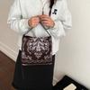 Embroidered Floral Crossbody Bag with Lg Strap Fashi Shoulder Bag