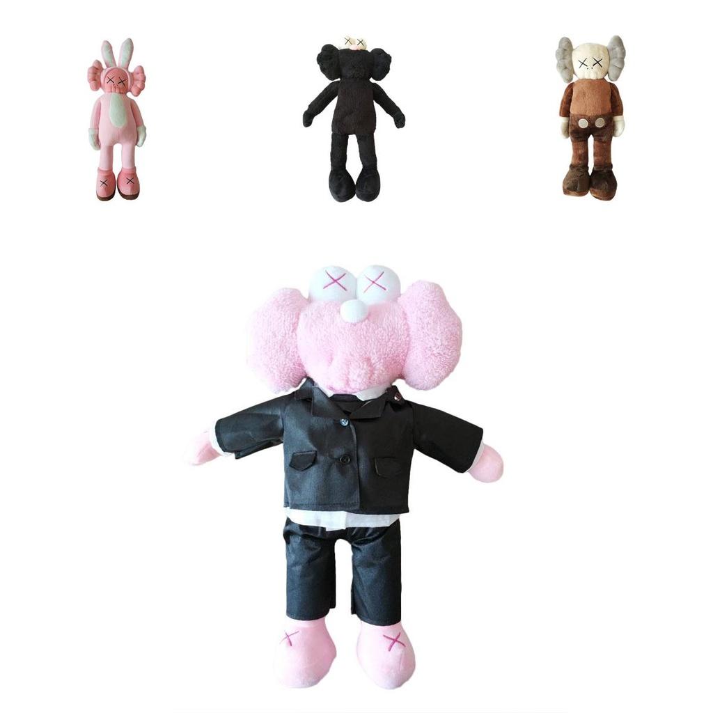 New Kaws Thailand Bangkok Exhibition Sesame Street Kaws Bff Plush Doll Toys For Kids With Soft Touch Features