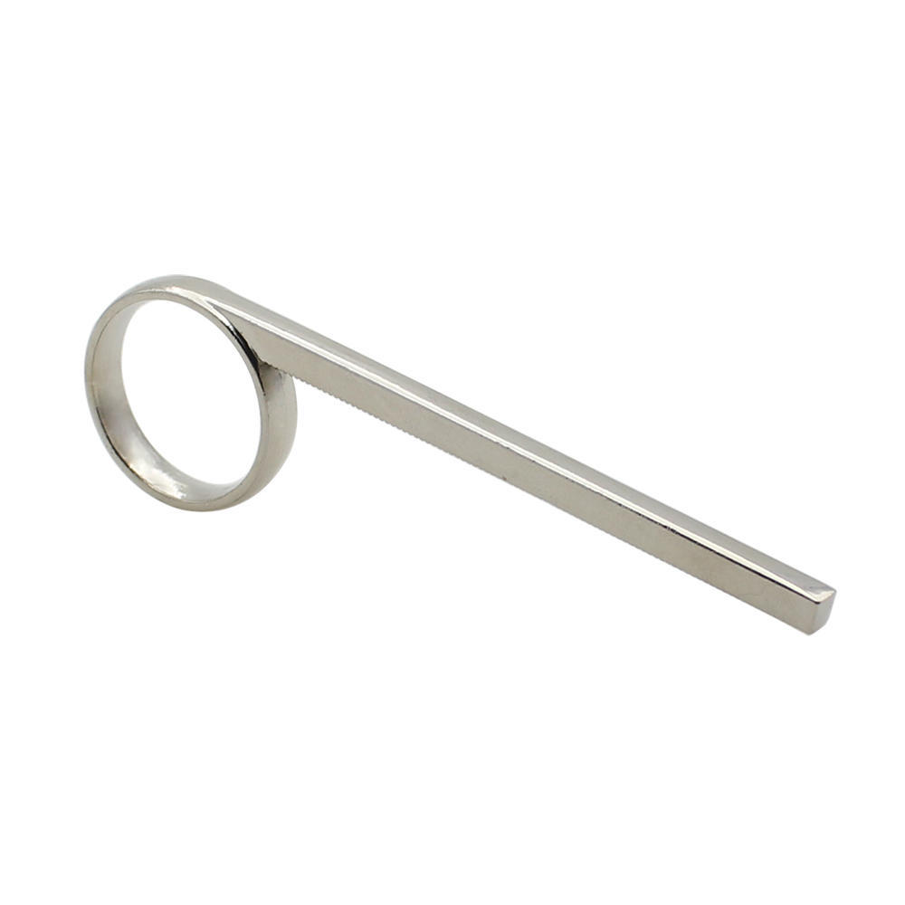 

Кольцо скользящего пальца раструбного клапана Замена аксессуара для трубы серебряный